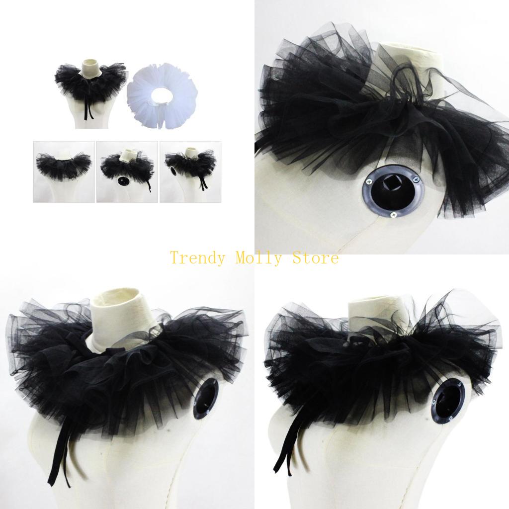 Women'S Victorian Accessories - N5KB Rönesans Bayanlar Sahte Yaka Gotik