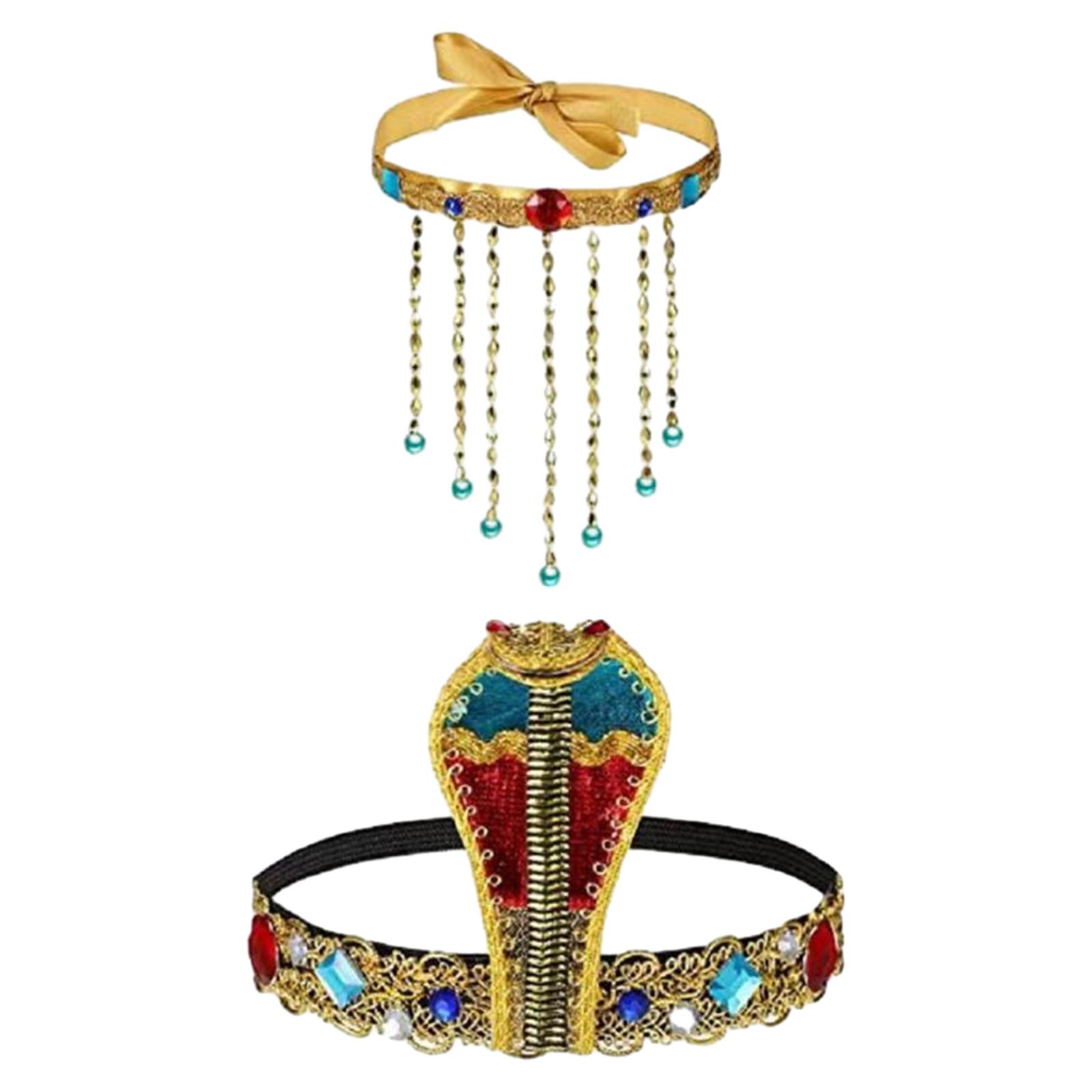 Women'S Egyptian Accessories - 2 Parça Mısır Kostüm Aksesuarları Mısır