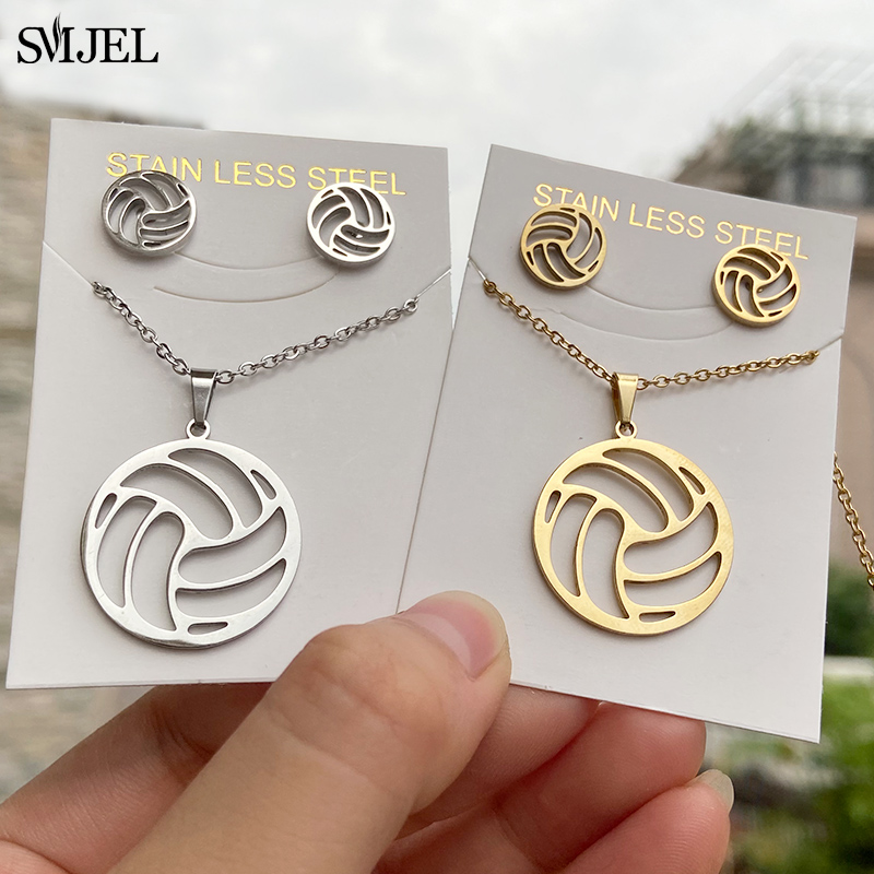 Women'S Volleyball Accessories - Paslanmaz çelik voleybol takı seti kadınlar