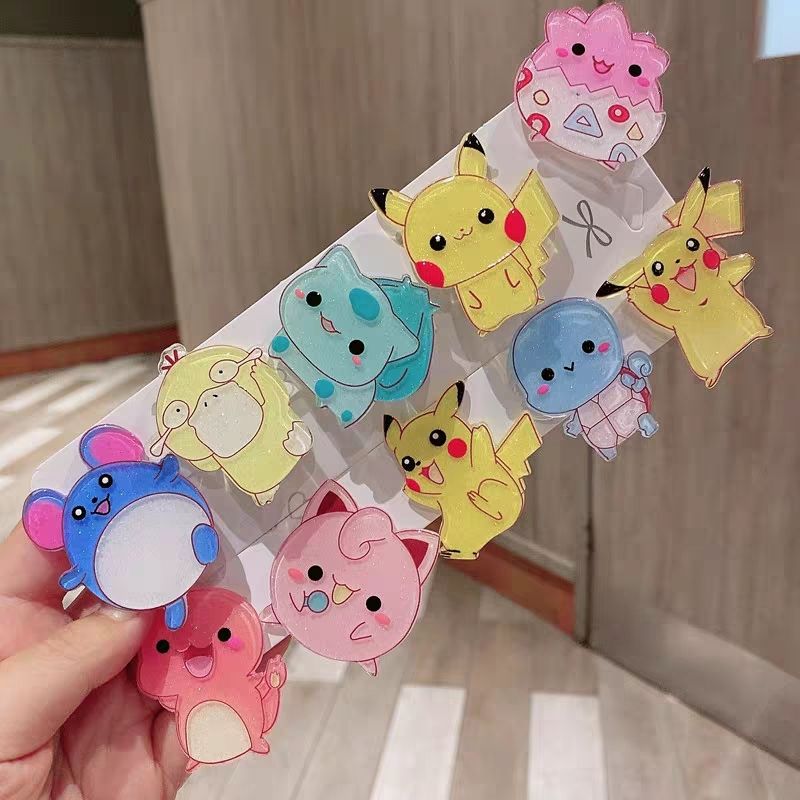 Women'S Accessories List - Pokémon Saç Klipleri Tokalar Öğrenciler için