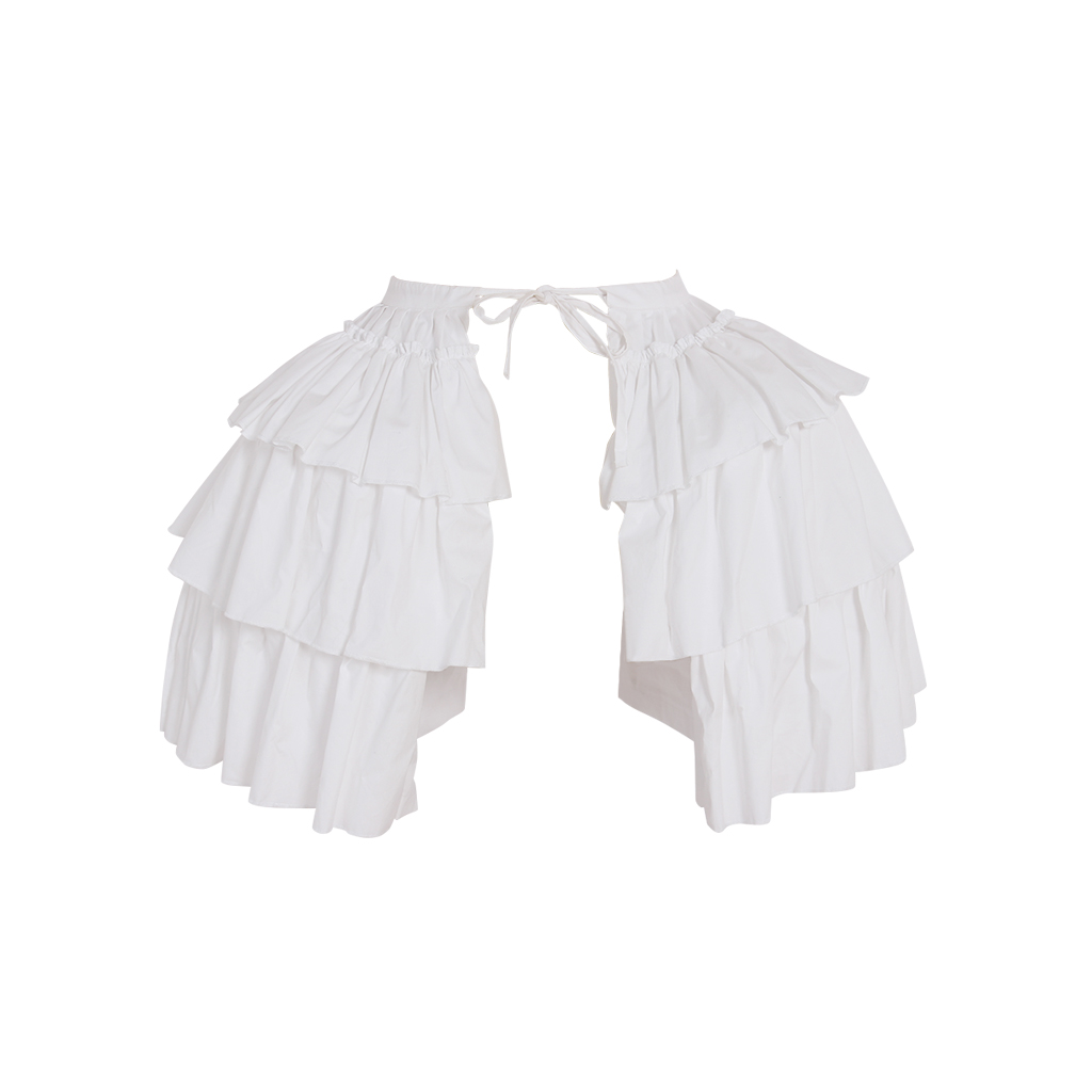 Women'S Victorian Accessories - Barok İkili Telaş Kabarık Etek Rokoko