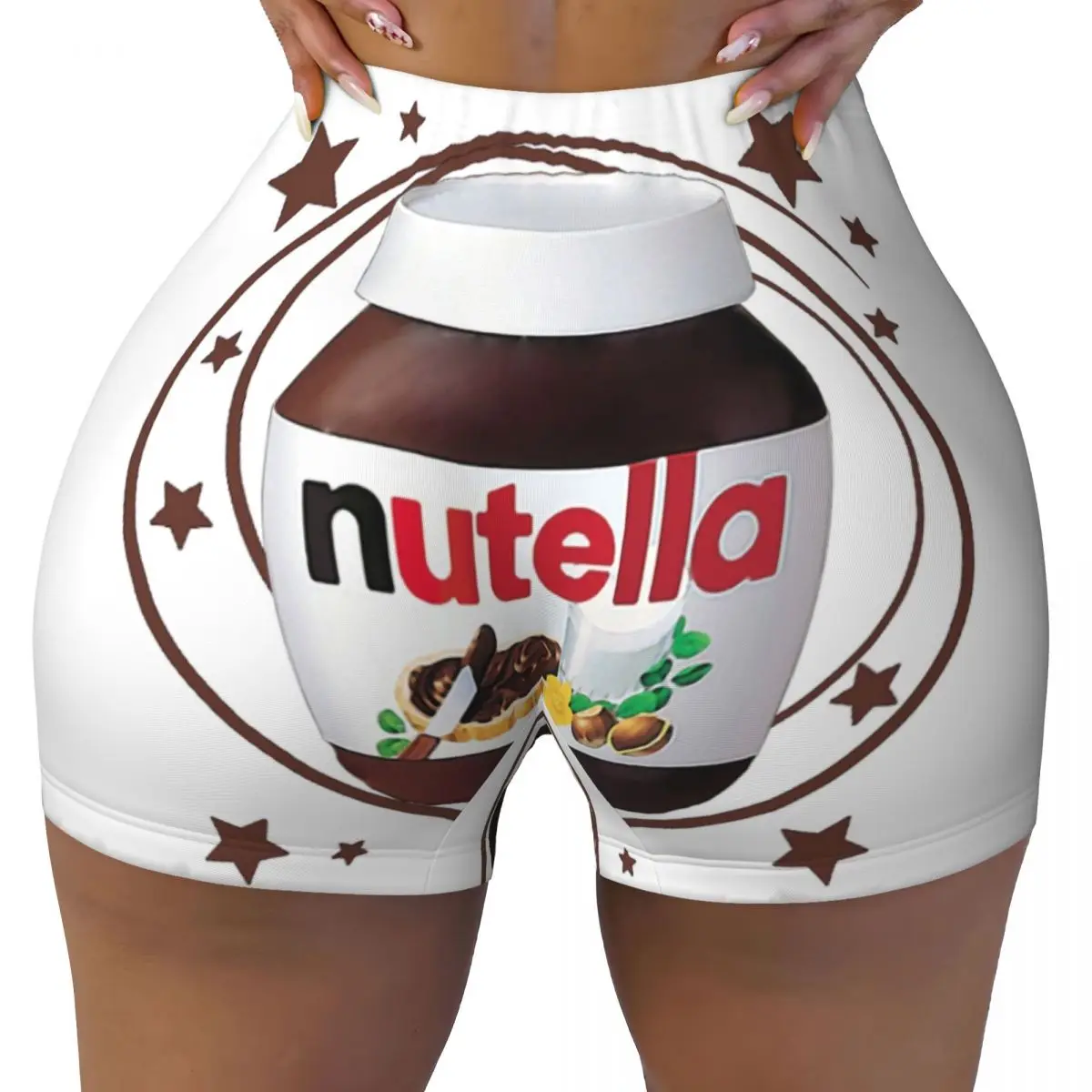 Women'S Volleyball Accessories - Özel Nutella Desenli Spor Salonu Voleybol