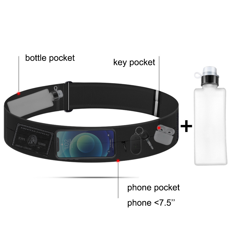 Koşu kemeri bel çantası su şiş - Women'S Exercise Accessories incelemesi ve fiyatı