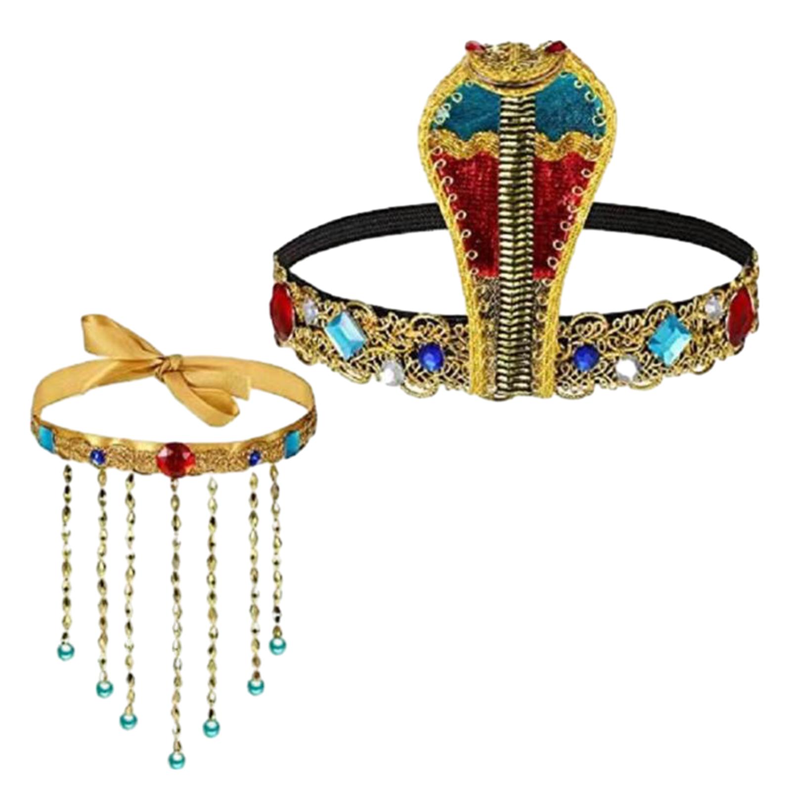 2 Parça Mısır Kostüm Aksesuarl - Women'S Egyptian Accessories incelemesi ve fiyatı