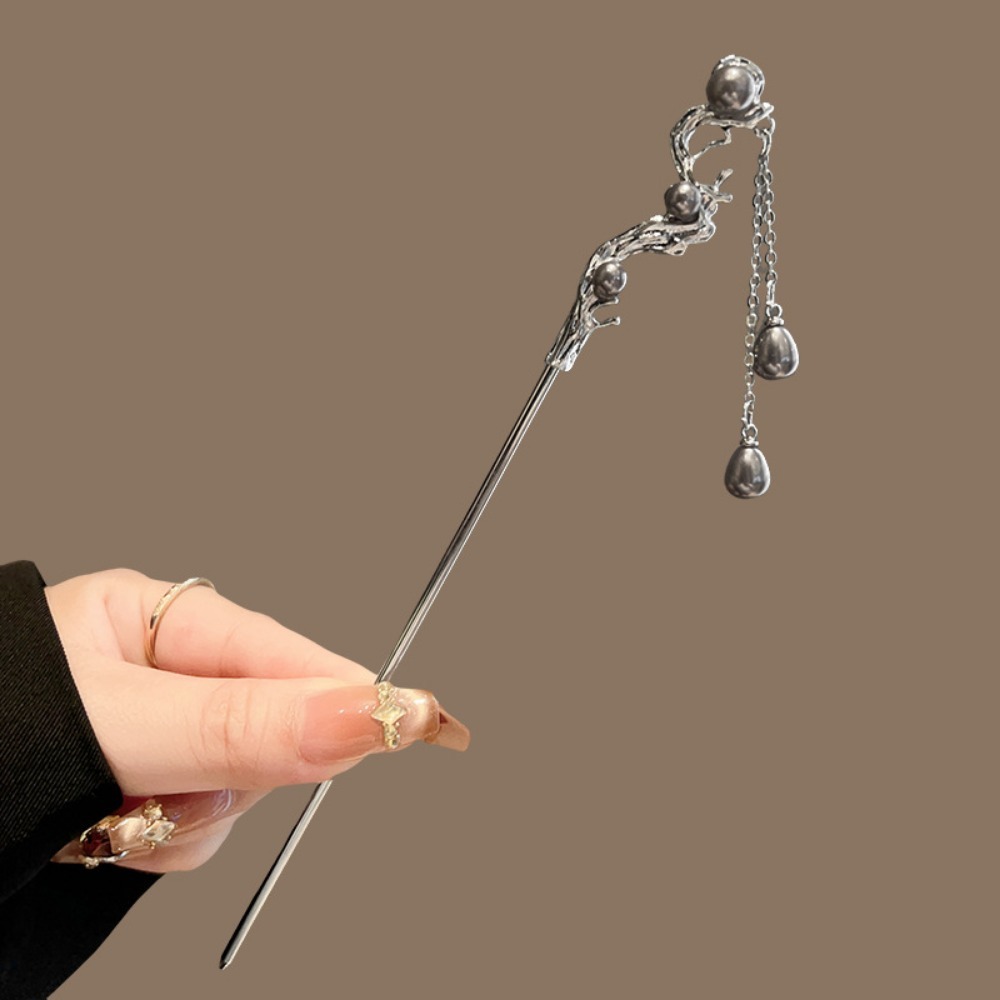 1 adet Zarif Çin Firkete Gümüş - Pearl Hair Pin incelemesi ve fiyatı