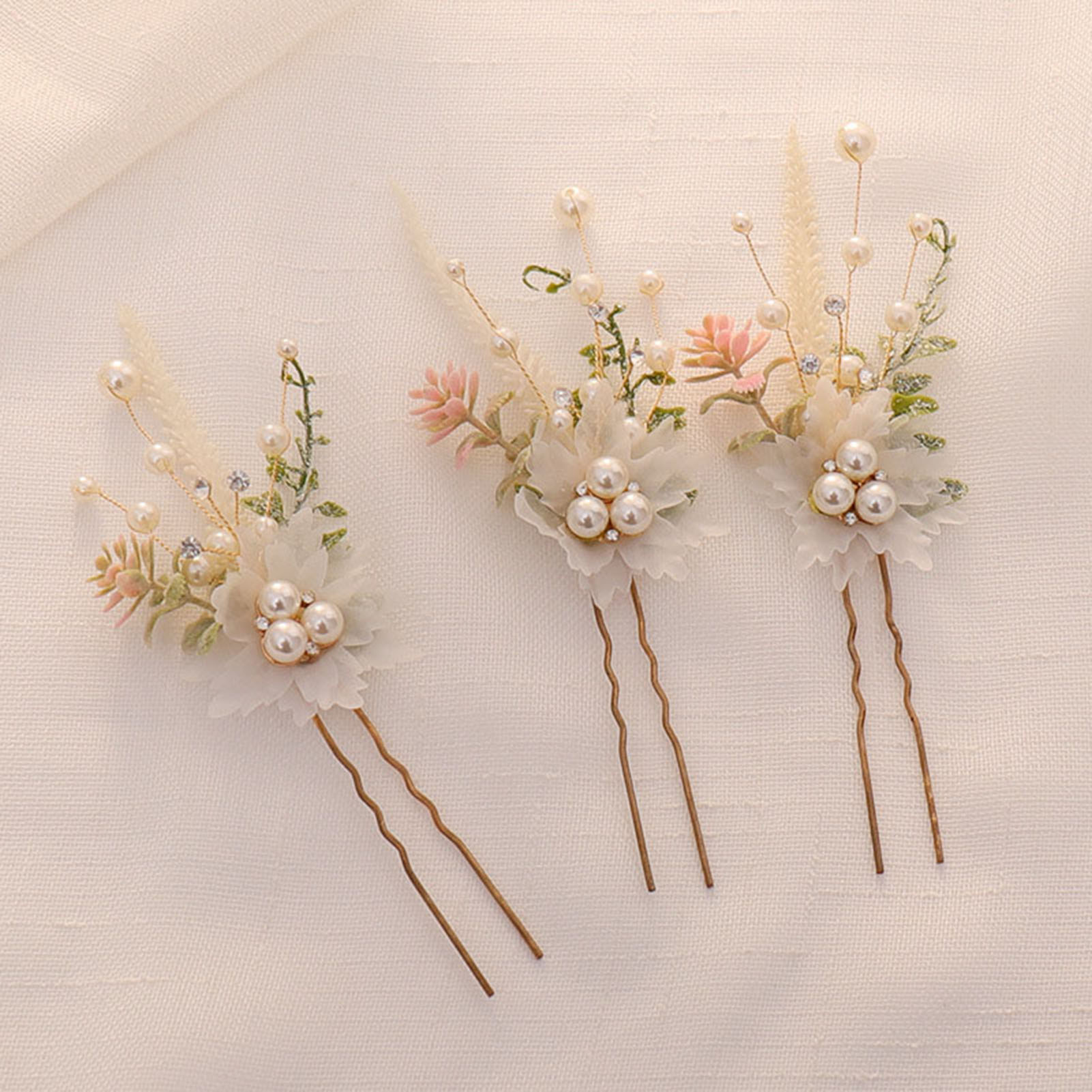 3 adet alaşım inci çiçek saç t - Pearl Hair Pin incelemesi ve fiyatı
