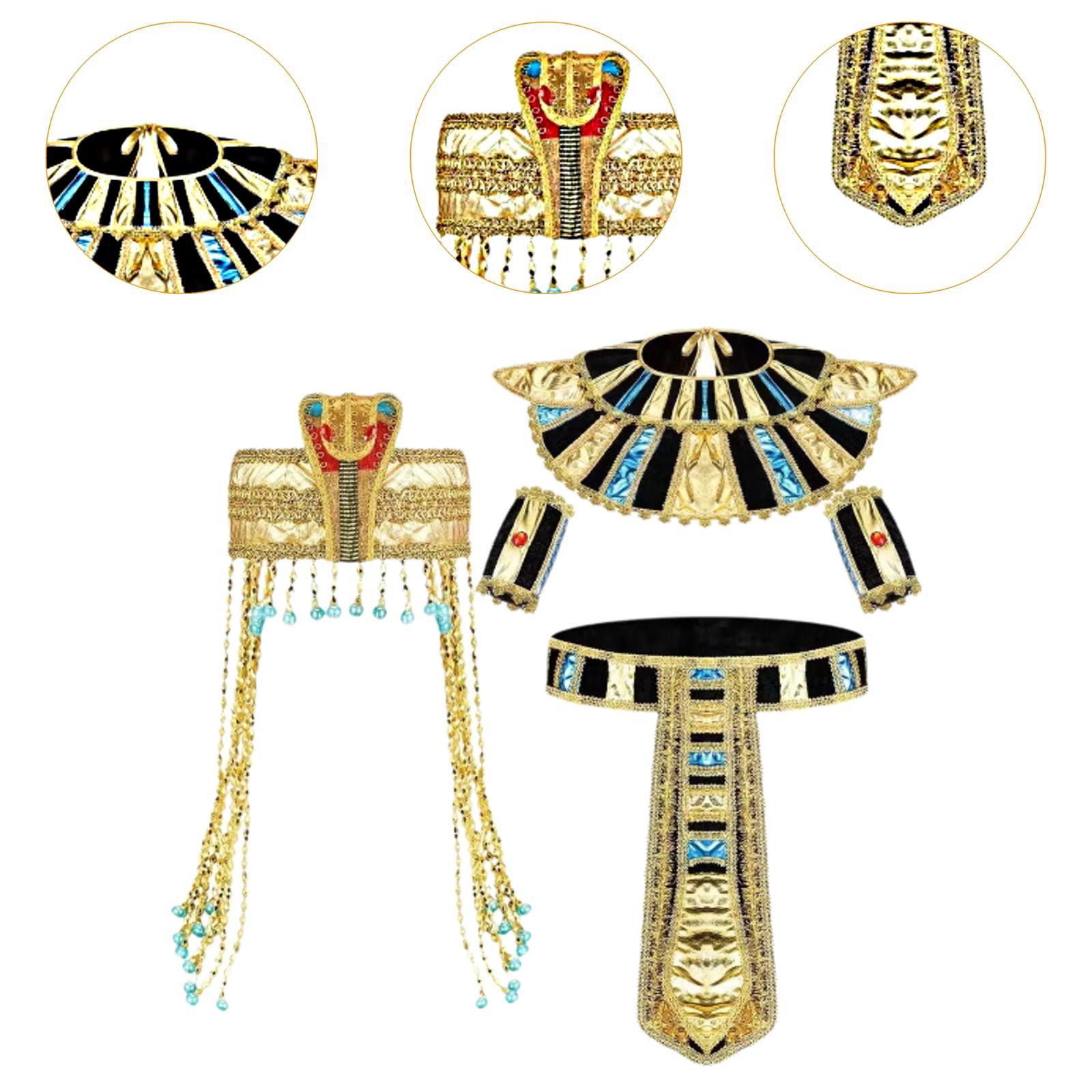 5 adet bayan mısır kostüm akse - Women'S Egyptian Accessories incelemesi ve fiyatı
