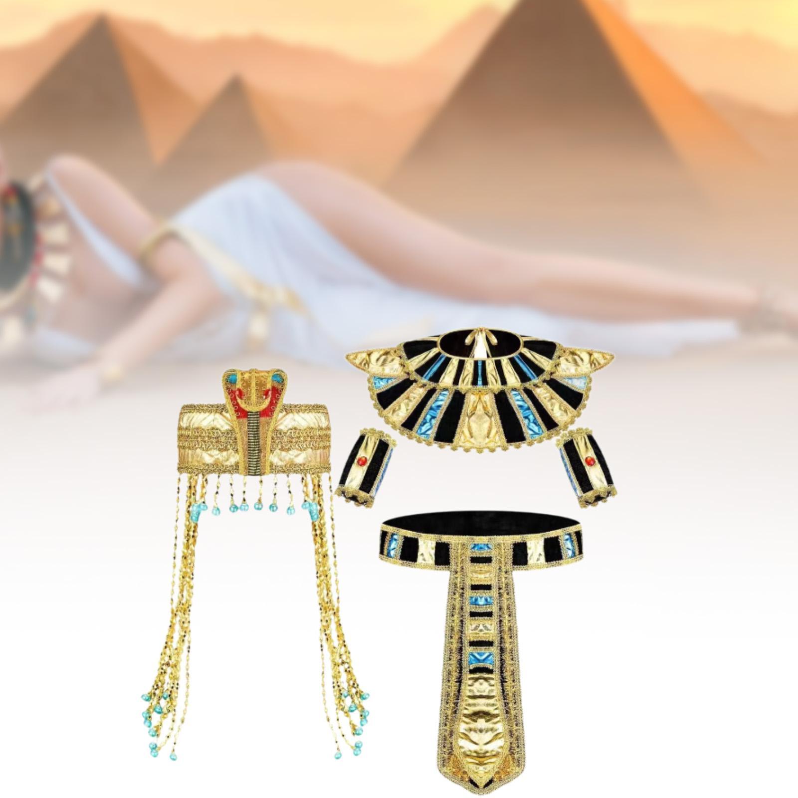 5 adet bayan mısır kostüm akse - Women'S Egyptian Accessories incelemesi ve fiyatı