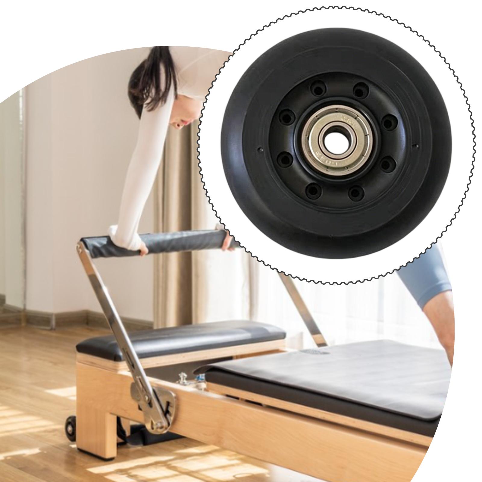 Pilates Reformer Tekerleği Siy - Women'S Exercise Accessories incelemesi ve fiyatı