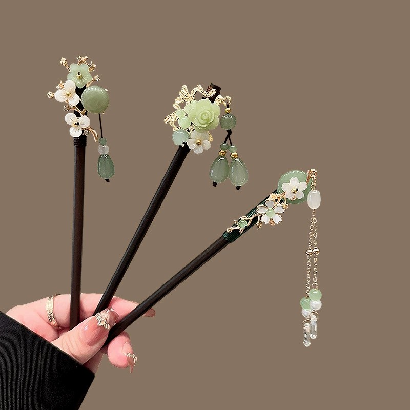 Antika Ahşap Saç Tokası Kadın  - Pearl Hair Pin incelemesi ve fiyatı
