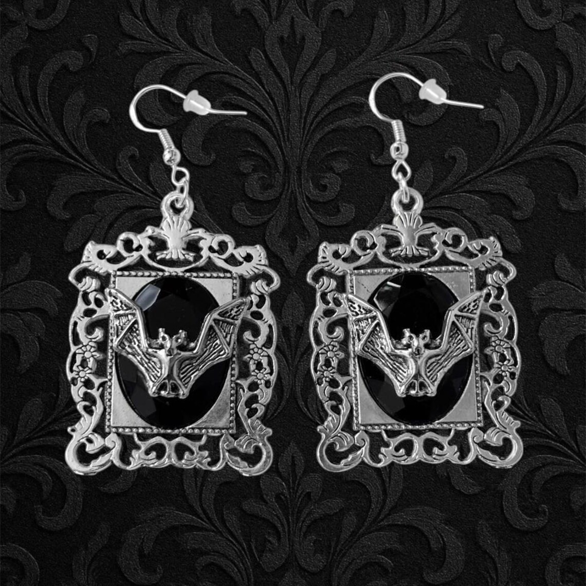 Vampir yarasa küpeleri, Gotik  - Women'S Victorian Accessories incelemesi ve fiyatı