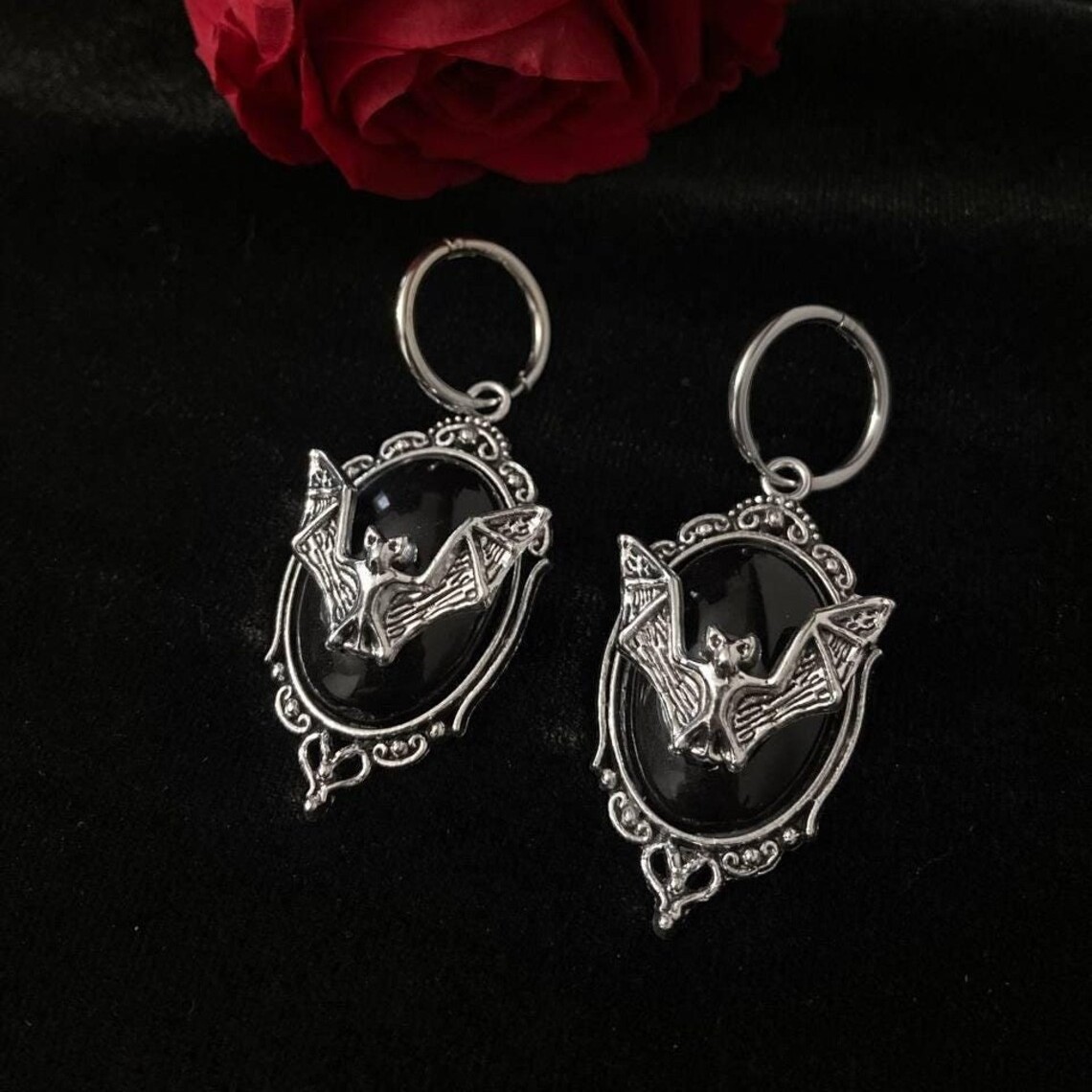 Vampir yarasa küpeleri, Gotik  - Women'S Victorian Accessories incelemesi ve fiyatı