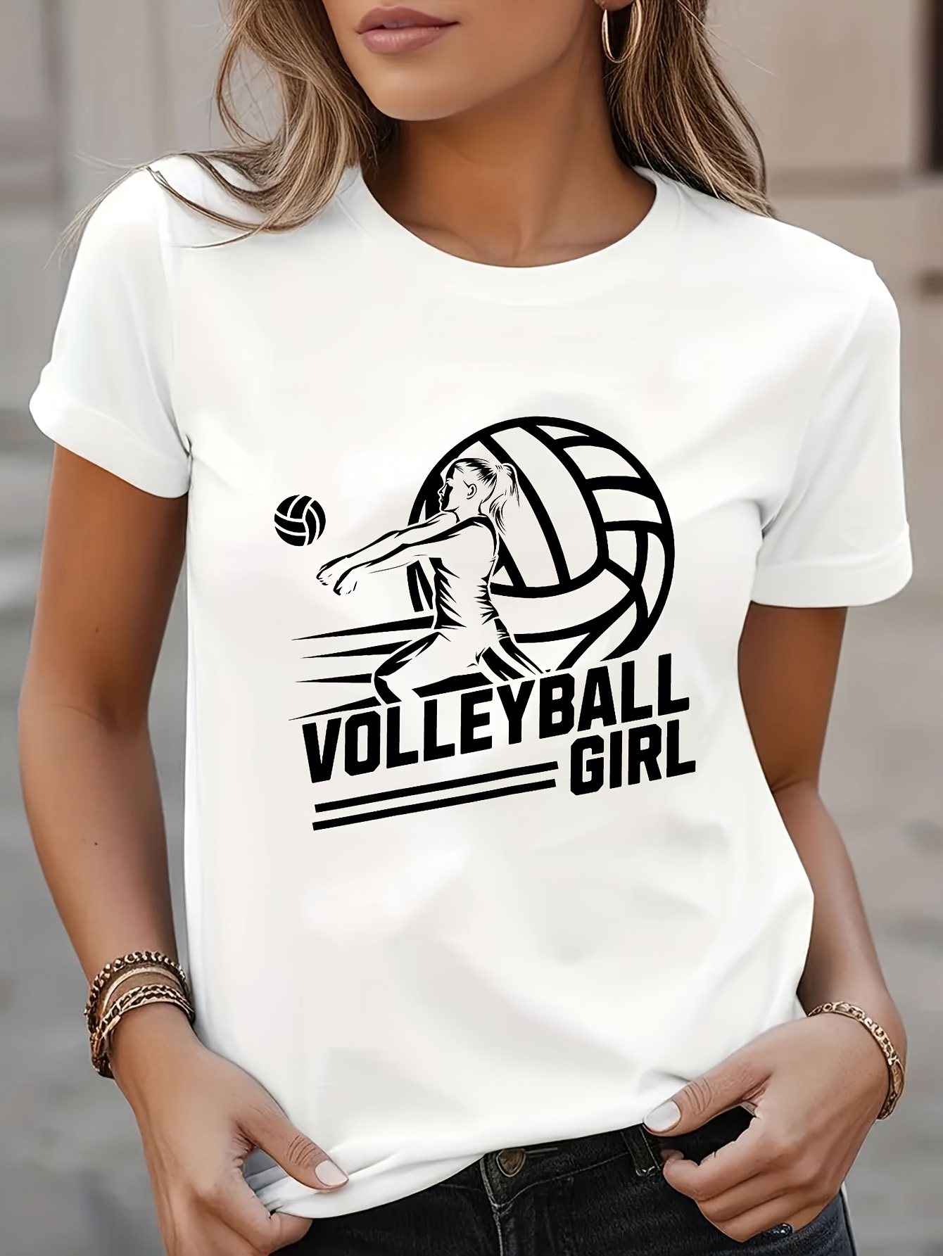 Kadın Voleybol Grafikli Tişört - Women'S Volleyball Accessories incelemesi ve fiyatı