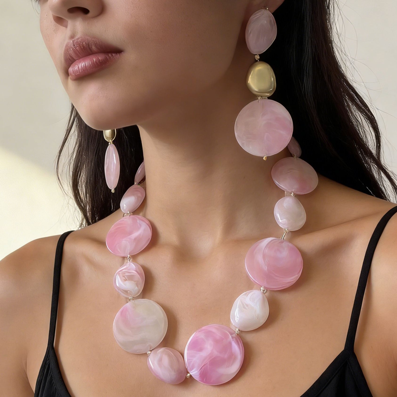 Y2k Düzensiz Yuvarlak Düz Pemb - Women'S Accessories Trends 2026 incelemesi ve fiyatı
