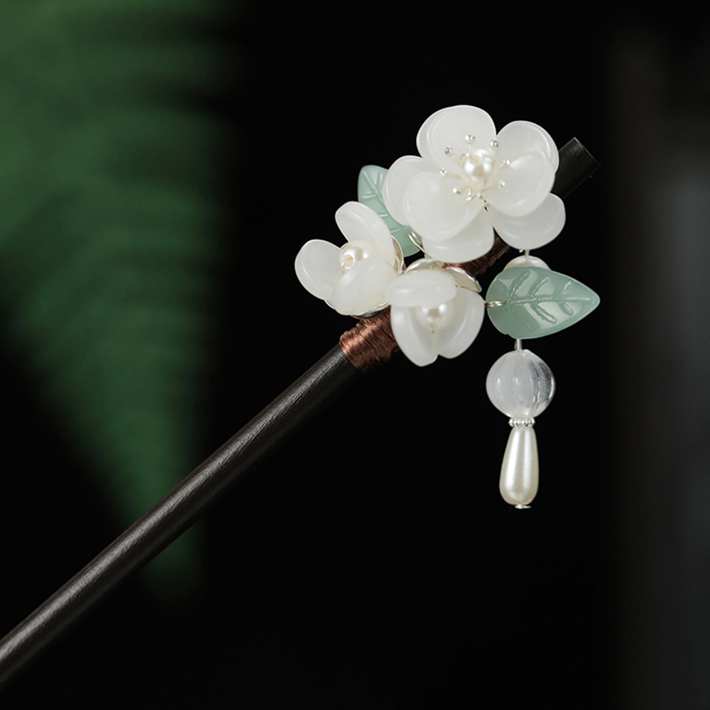 Retro çiçek saç tokası inci sa - Pearl Hair Pin incelemesi ve fiyatı