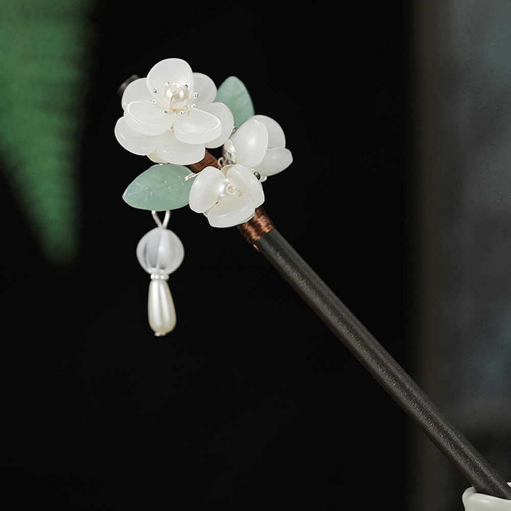 Retro çiçek saç tokası inci sa - Pearl Hair Pin incelemesi ve fiyatı